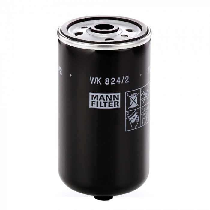 Filtru combustibil MANN pentru  Hyundai Accent II/ III, Getz, H-1/ Starex, Santa Fe I/ II, Sonata V , Kia Carens I/ III, Magentis II, Rio II, Sorento I [1]