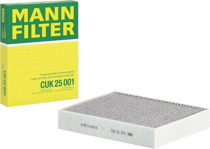Filtru habitaclu Carbon Activ Mann CUK 25 001 pentru BMW seria 1 - seria 4 [1]