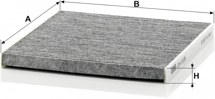 Filtru habitaclu Carbon Activ Mann pentru Toyota Camry, Lexus Rx, Gx [2]