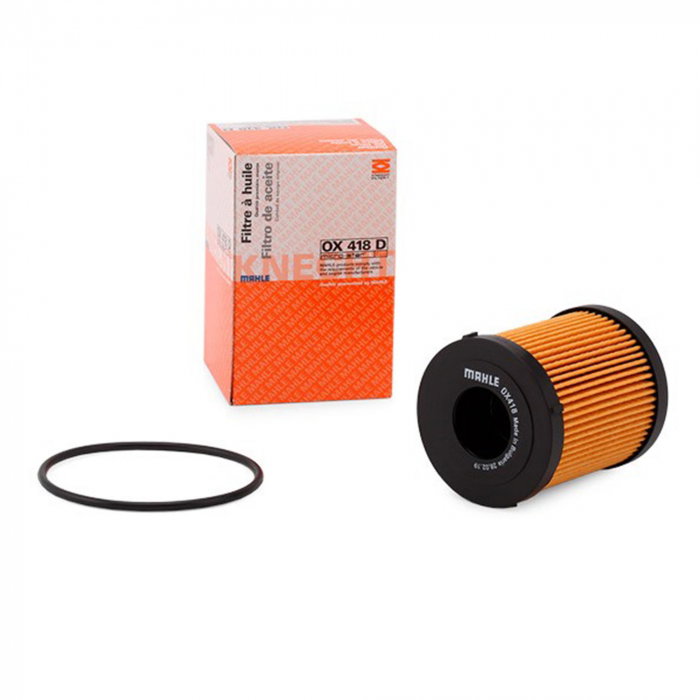 Filtru ulei  Mahle  OX 418D pentru Fiat, Opel, Suzuki [1]