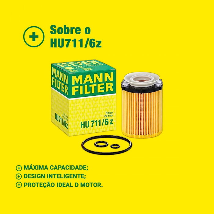 Filtru ulei Mann HU 711/6 z pentru Mercedes [2]