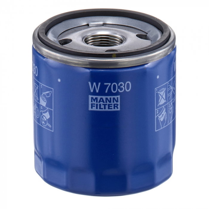 Filtru ulei Mann pentru Alfa Romeo Giulia, Stelvio, Cadillac CTS, Chrysler Sebring, Dodge Avenger, Caliber, Dart, Journey, Fiat Freemont, Compass, Patriot [1]