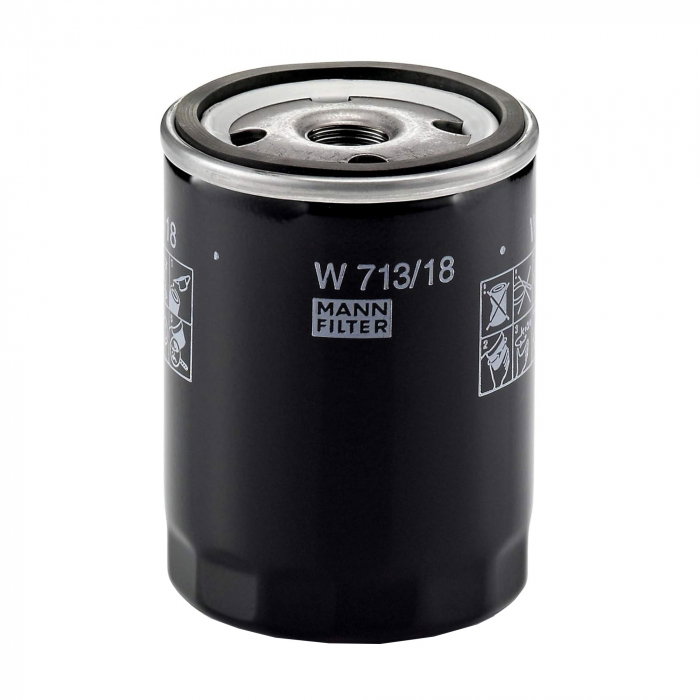Filtru ulei Mann pentru Chevrolet Corvette, Blazer, Opel Ascona C, Kadett E, Vectra A [1]