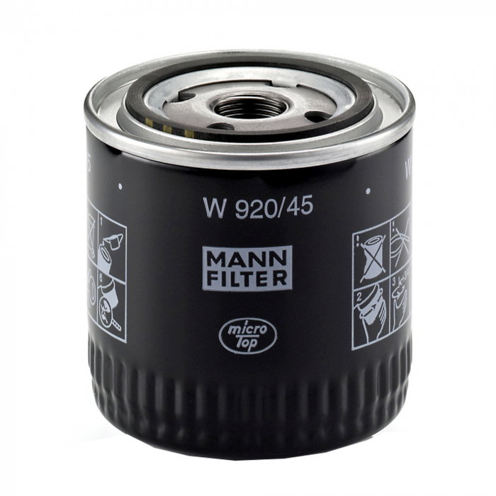 Filtru ulei Mann pentru Dodge Challenger, RAM 1500, Ford Cougar, Maverick, Mondeo I, II si III [1]