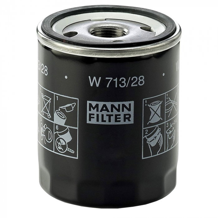 Filtru ulei Mann pentru Land Rover Discovery, Freelander I, Lotus Elise, Exige, Rover 400, 800 [1]