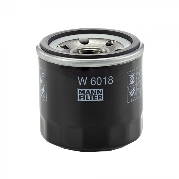 Filtru ulei Mann pentru Mazda 2,3, 6, CX-30, CX-5 [1]