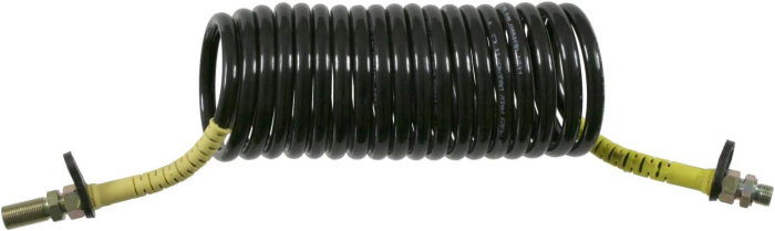 Furtun spirala Negru (M18 x 1,5 / M16 x 1,5) 4m [1]