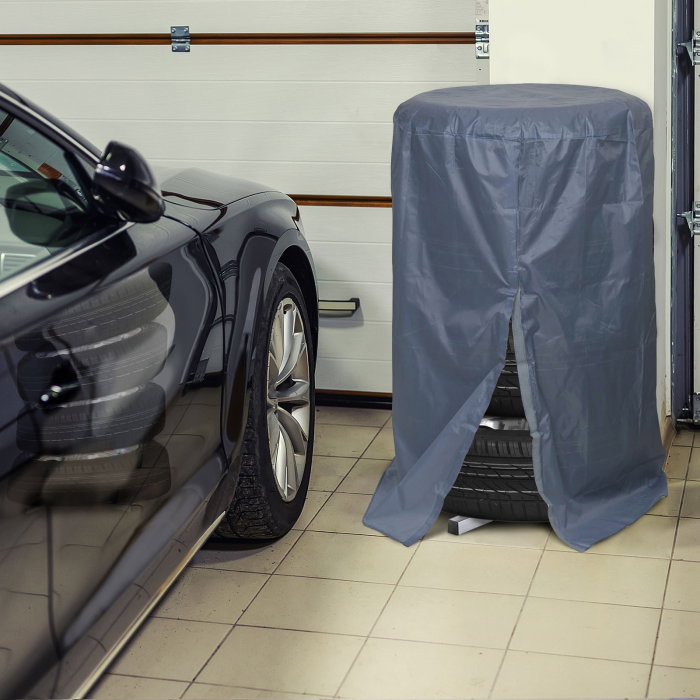 Stativ Depozitare Roți Auto MNC (Max. 4 Roți) - Aluminiu, Anti-Deformare [5]