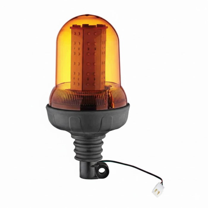 Girofar Ayfar galben cu LED, pe țeavă (cu fir) [1]