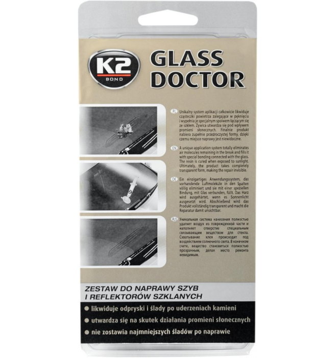 GLASS DOCTOR - Kit reparatii parbrize, geamuri, faruri [1]