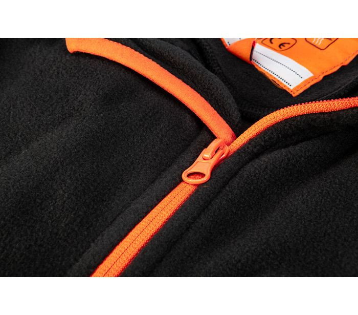 Hanorac din fleece polar, negru, marimea XL/56 [3]