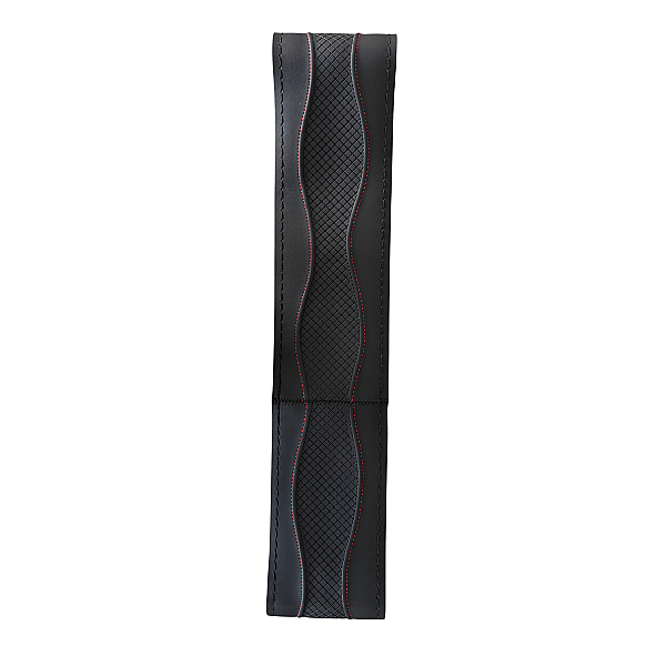 Husa volan cu snur Carmax negru/rosu (37-39 CM) [1]