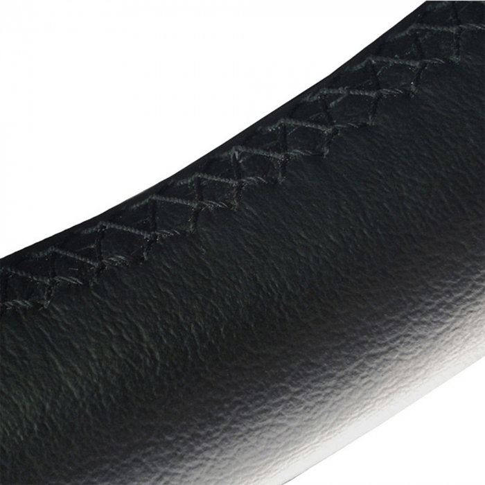 Husa din piele naturala pentru volan, cu snur, 37-38 cm [2]