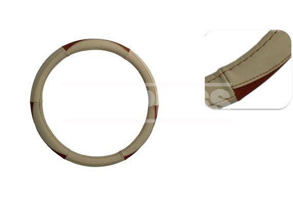 Husa Volan Piele Beige.Brown 37-39 CM [1]