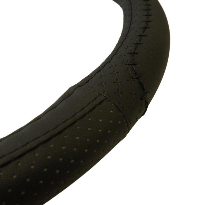 Husă Volan Umbrella Piele Ecologică - Negru, 37-39 cm [2]