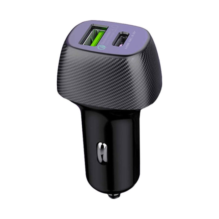 incarcator auto, USB-A x USB-C, 25 W [1]