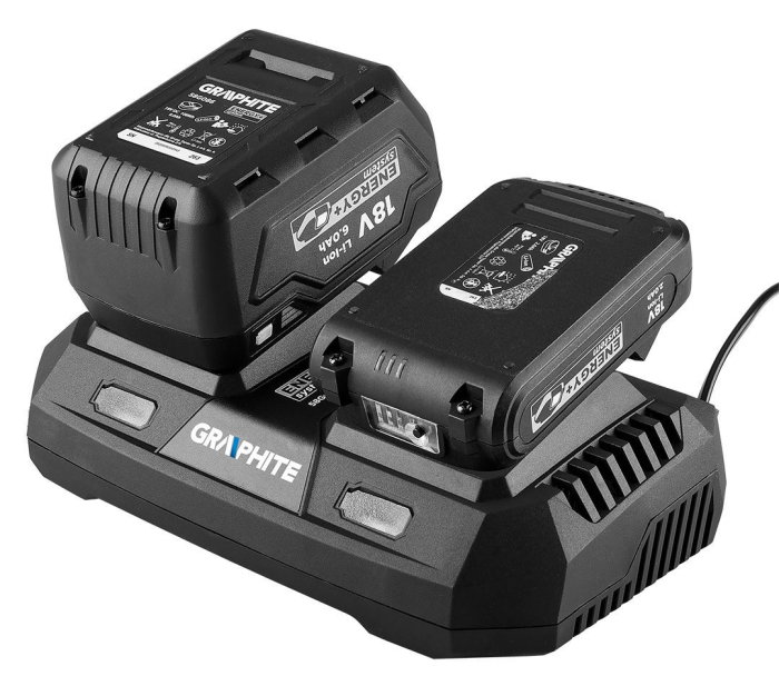 Incarcator dublu pentru bateriile Energy+ 58G085 GRAPHITE [9]