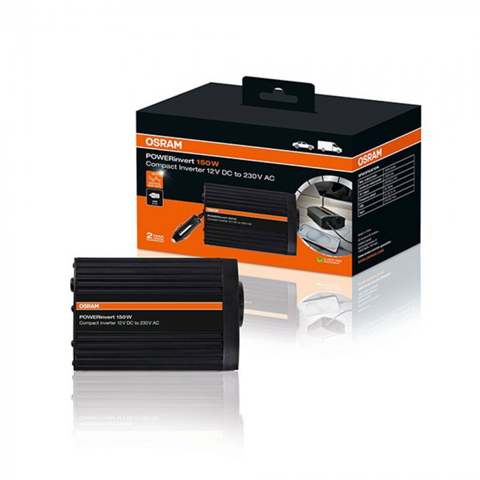 Invertor de tensiune Osram 12V cu iesire USB [1]