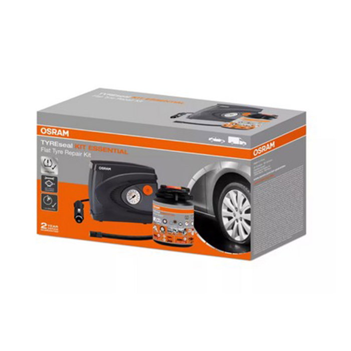 Kit etanșare anvelope Osram Tyreseal – compresor și spray pentru reparații rapide [1]