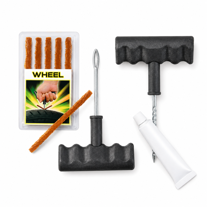 Kit reparat anvelope Bottari 60911 cu snururi pentru pana roata [1]