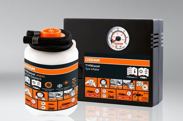 Kit reparatii anvelope (Compresor + Spray reparatii anvelope) Osrasm Tyreseal [3]