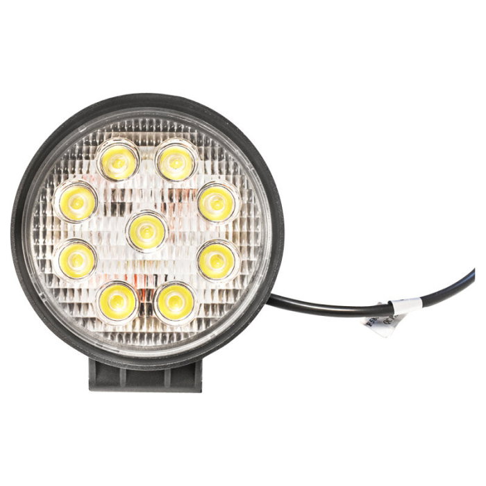 Lampa 9 LED-uri 10-60V 27W unghi de radiere 60 rotund [1]
