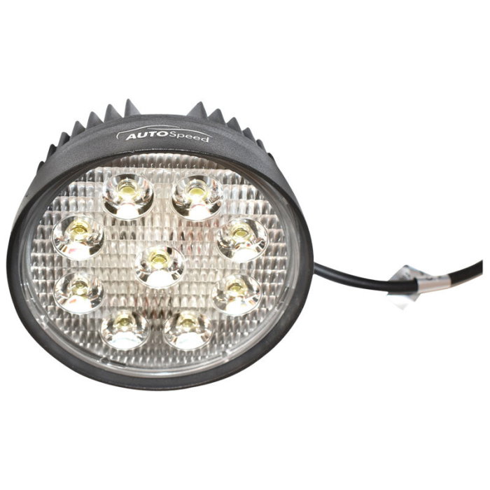 Lampa 9 LED-uri 10-60V 27W unghi de radiere 60 rotund [4]