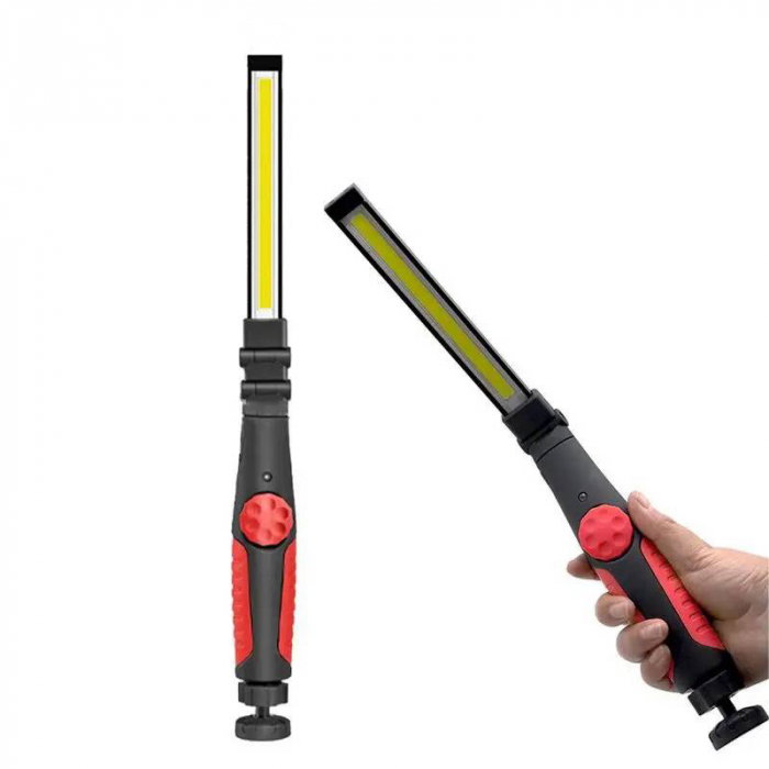 Lampa de lucru LED reincarcare USB si baza magnetica rotativa 360 [5]