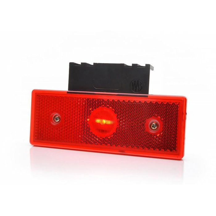 Lampă gabarit LED WAS W201 – 12V-24V, poziție roșu, montaj universal [1]