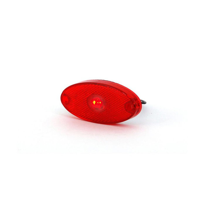 Lampă gabarit LED WAS W64 – 12V-24V, poziție roșu, montaj universal [1]