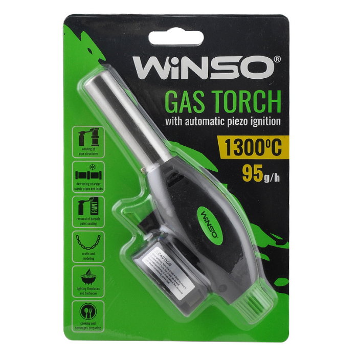 Lampa gaz cu aprindere piezo automata Winso 260220 166mm [5]