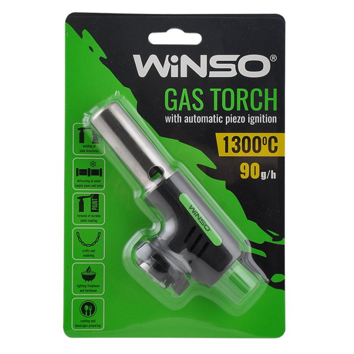 Lampa gaz cu aprindere piezo automata Winso 260230 153mm [5]