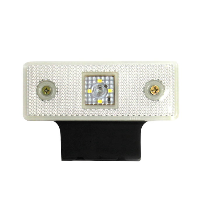 Lampa laterala alba cu 4 Leduri SMD 12/24V [1]