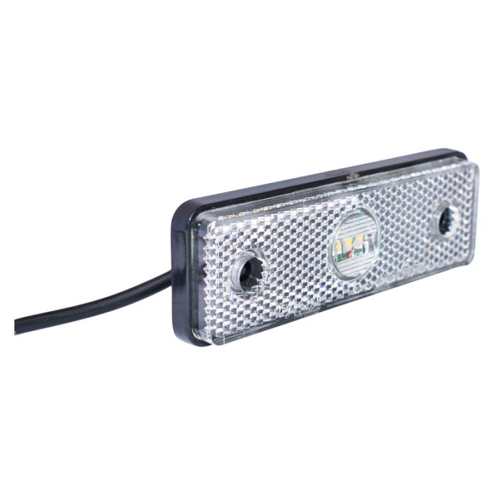 Lampa laterala alba cu Led 12/24V [3]