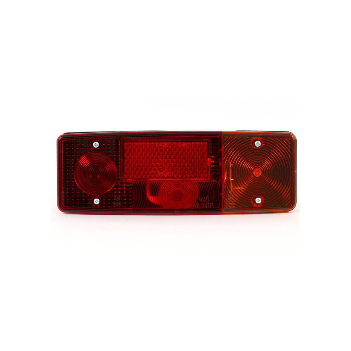 Lampă multifuncțională spate dreapta WAS WE551P – 12V-24V, 6 funcții, bec, montaj dreapta [1]