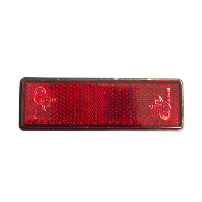 Lampa reflectorizanta dreptunghiulara rosie [1]
