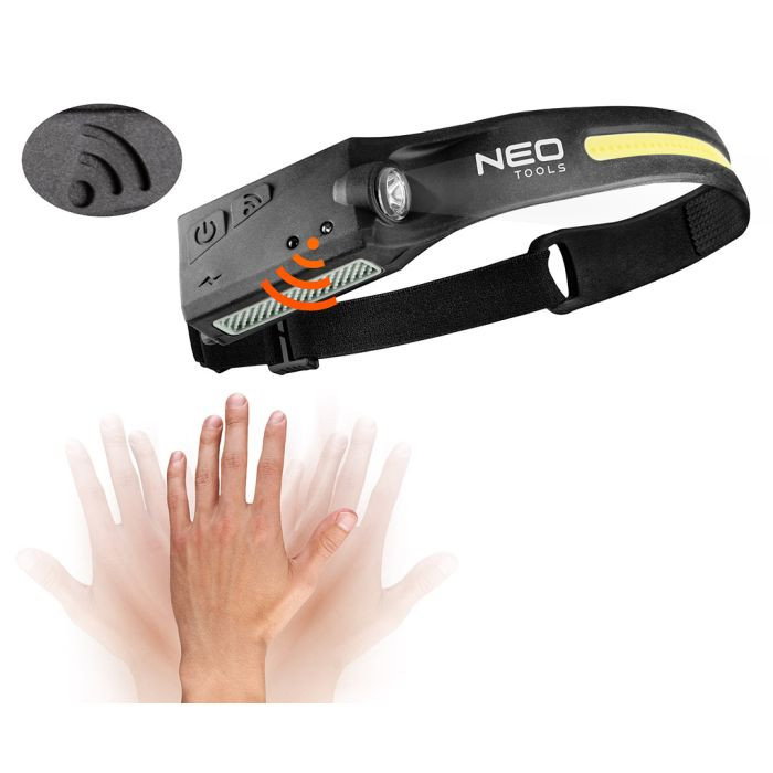 Lanterna de cap cu banda led inclusa 2 in 1 [6]