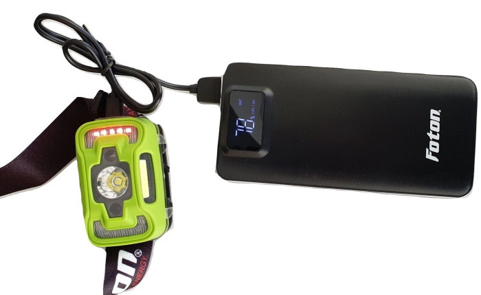 Lanterna frontala cu senzor Foton Sport HL5638 5W+COB 300 lumeni [8]