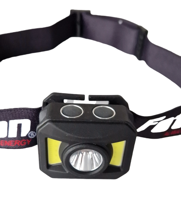 Lanterna frontala Foton Sport HL0163 7 moduri, USB-C, 3W+5W COB alb/rosu [4]