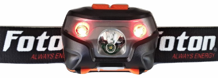 Lanterna frontala reincarcabila Foton Sport HL5643 3W+Rosu 120 lumeni [7]