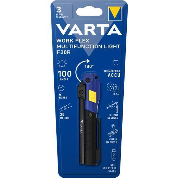 Lanterna Varta Work Flex Multifunction Light F20R [6]
