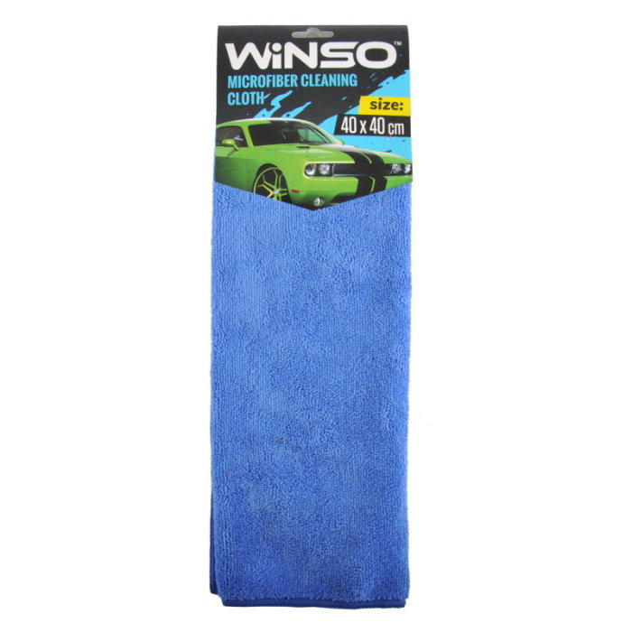 Laveta din microfibra Winso, 40x40cm, albastra [1]