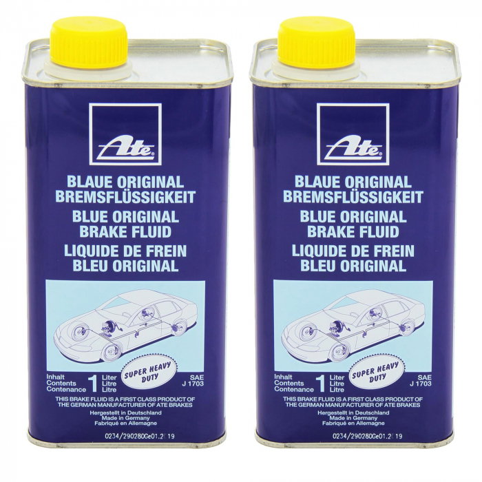 Pachet 2 litri Lichid de frana ATE DOT 3 [1]