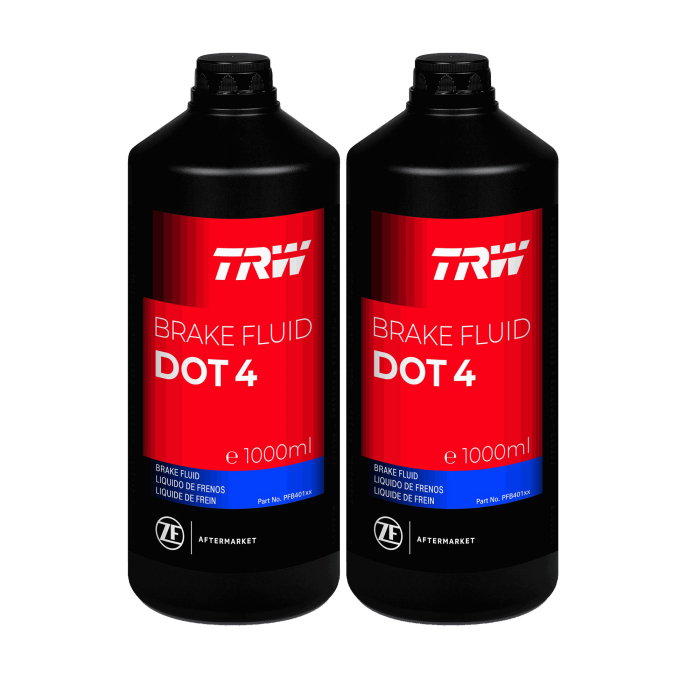 Pachet 2 litri Lichid de frana TRW DOT 4 PS [1]