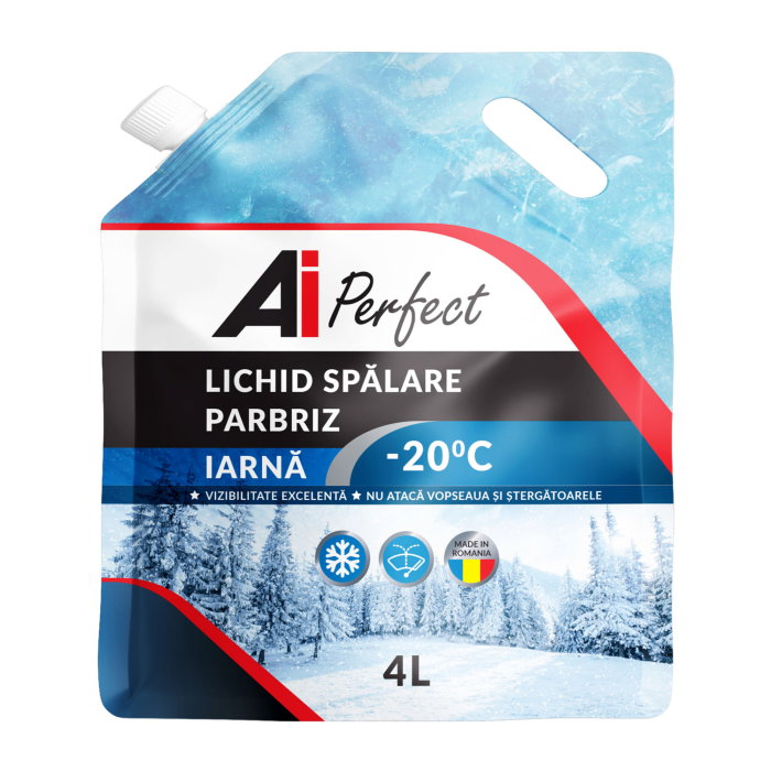 Lichid parbriz iarna NANO Premium -20°C, 4 litri, aroma lavanda [1]