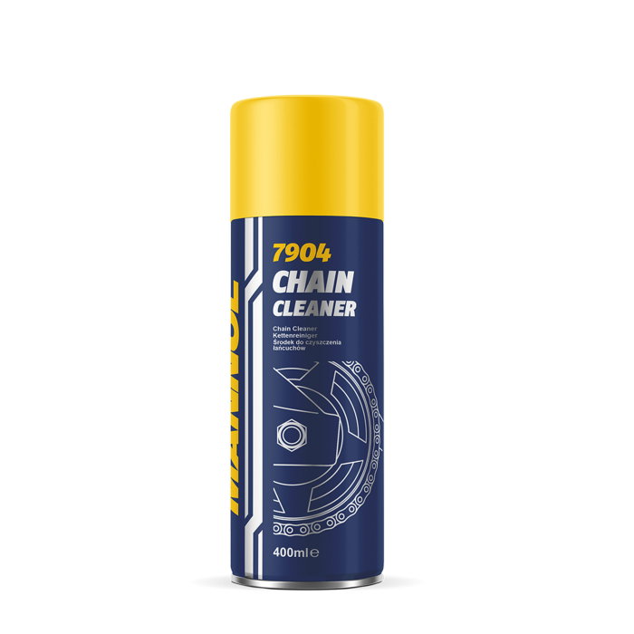 Degresant Lanțuri MANNOL Chain Cleaner 400 ml - Curățare Rapidă, O/X/W-Ring (Aerosol) [1]