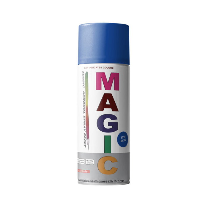 Magic - Vopsea spray Albastru 5010 450 ml [1]