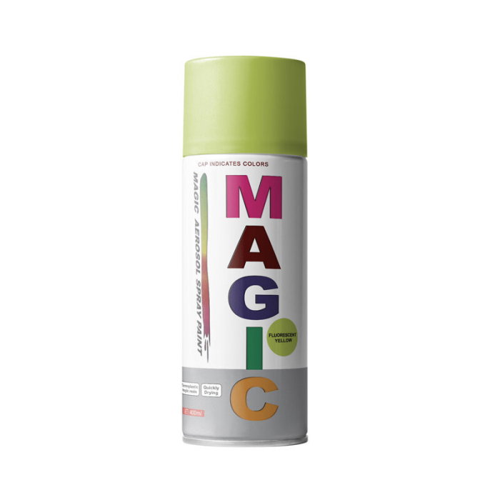 Magic - Vopsea spray Galben Fluorescent 1005 450 ml [1]