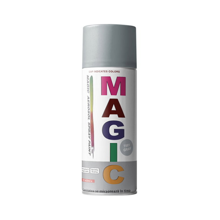 Magic - Vopsea spray Gri 7001 450 ml [1]