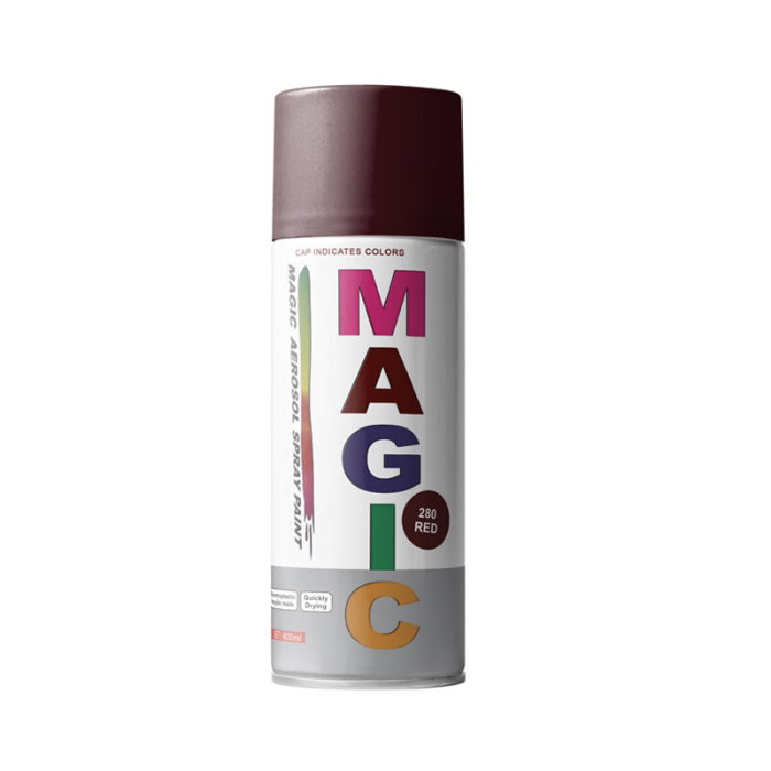Magic - Vopsea spray Rosu 280 450 ml [1]